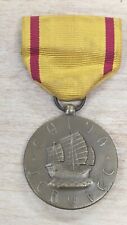 Original WWII US Navy China Service Medal Military Service Original Vintage picture