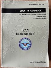 Iran Country Handbook - Department Of Defense - 2003 picture