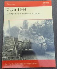 OSPREY BOOK CAMPAIGN SERIES CAEN 1944. NORMANDY D DAY WW2 picture