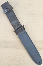 WW2 USN USMC MK 2 NORD Scabbard for KA-BAR CAMILLUS Knife SHEATH ONLY picture