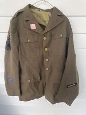 WW2 US 4th AAF Air Force Corps 4 Pocket Jacket Size 42L picture