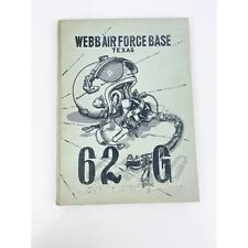 1962 U.S. Air Force Webb AFB Big Spring Texas 62-G Yearbook picture