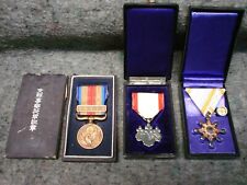 WWII Japanese Army Medal Lot, Rising Sun, Sacred Treasure, China, not Arisaka 99 picture
