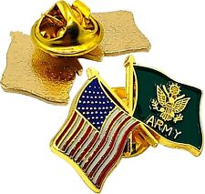 USA AMERICAN US ARMY FLAG Military Veteran Hat Pin 1