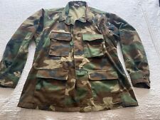 US Army Jacket Mens Large Woodland Camo Cold Weather Coat 8415-01-084-1656 EUC picture