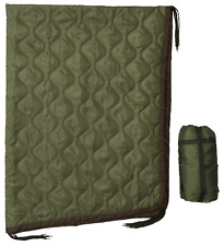 USGI Military Style All Weather Poncho Liner / Woobie Blanket in OD Green picture