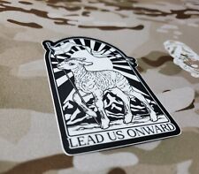 Gypsy Walters / House of Wolves - Lead Us Onward Lamb Sticker (Rare)  picture