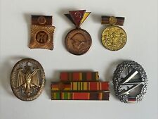 Lot Of Rare Vintage NVA Bundeswehr German Military Pins Badges Medals Authentic picture