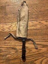 Confederate Bowie Side Fighting Knife Brass Guard Steel Wood Grips picture