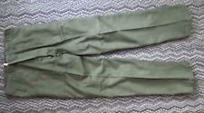 Vintage 60s OG-107 Military Pants in Cotton Sateen 32