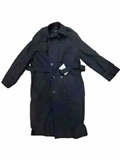 US ARMY Military Issue Coat All Weather Black Trench Mens 44L  Garrison NEW picture