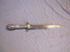 Civil War Sterling Silver Dagger Side Knife picture