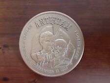 Antietam National Cemetery Battlefield Medal Brass picture