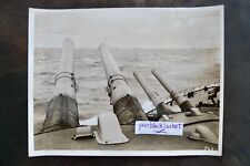 ✅ BIG GUNS SHIPS AHEAD WW1 ORIGINAL PRESS PHOTOGRAPH BRITISH NAVY in WAR TIME picture