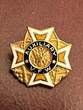 Vintage WW2 WWII VFW Veterans Of Foreign Wars Auxillary Pin Lapel Pinback Tack picture