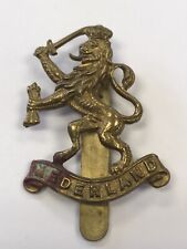 WW2 Dutch Army In Exile / Free Netherlands Army Gaunt Cap Badge picture