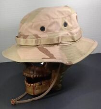 US Military Desert Camouflage BOONIE FIELD HAT Hot Weather (sz: 7-1/2) NEW  picture
