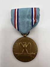 VINTAGE US AIR FORCE GOOD CONDUCT MEDAL PINBACK EARLY CONSTRUCTION picture