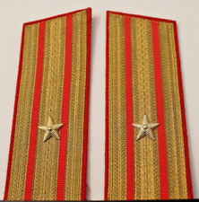 USSR Soviet Union Army Major Rank Shoulder Boards Pair for Parade Overcoat picture