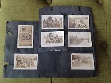 Original WW1 US Army Doughboy 7 Snapshots - Soldiers In The Field picture
