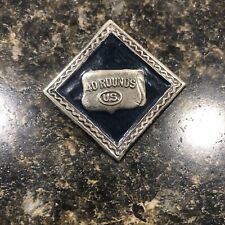 Civil War Original XV Corp Badge 40 Rounds Under General Grant Very Rare picture