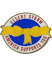 Vintage Desert Storm America Supports You Pin picture