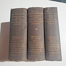 1891 War of Rebellion 3 Vols: Wilderness,Cold Harbor,Spotsyl,May 1st to June 12 picture