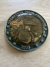 Vintage Operation Iraqi Freedom 2003 Coin.  Lot 555 picture