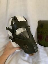Vietnam War 1969 US Military XM28E4 Gas Mask Medium & Bag picture