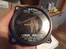 VINTAGE RARE WESTINGHOUSE NAVY WWII CAY-22316 AIRCRAFT LANDING INDICATOR WORKS picture