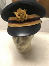 US Military Visor Hat by Luxenberg - Size 7 1/8 picture