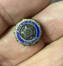 VINTAGE Sterling Silver WWII US AMERICAN LEGION   PIN picture