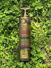Rare Brass Vintage WW2 Army Air Corps US  Type A-2 Fire Extinguisher Fyr-Fyter picture