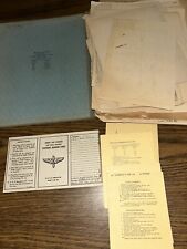 1944 1945 US Army Air Training School Documents WW2 Era picture