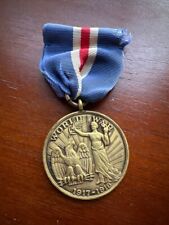WW1 State of Connecticut World War 1917-1918 Service Medal picture