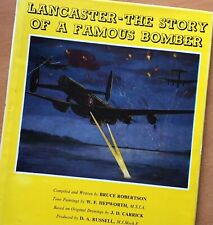 ORIGINAL WW2 BRITISH MILITARY HISTORY BOOK: LANCASTER - STORY OF A FAMOUS BOMBER picture