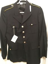 US Army Men’s Military Service Dress Blue Uniform Jacket Coat Size 41L ASU picture
