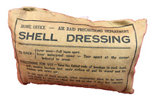 WW2 ARP SHELL DRESSING BANDAGE UNUSED FEBRUARY 1939 ORIGINAL picture