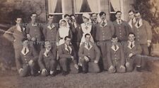  2 WW1 photos wounded soldiers & nurses  Englethwaite Hall Military Hospital picture