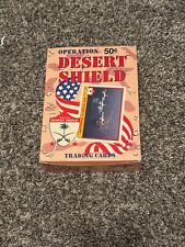 operation Desert shield, trading cards picture