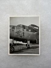 WW2 US Army Air Corps Nose Art “Modern Design” Painted Plane Photo (V163 picture