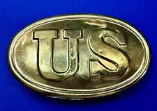 US Civil War Union Infantry Enlisted Soldier Replica Belt Buckle - see markings picture