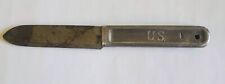 Antique WW1 US Mess Kit Knife Marked L.F.&C. and 1917 dated USA Used picture