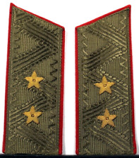 USSR Soviet Union Army Lieutenant General Rank Shoulder Board Pair Overcoat picture