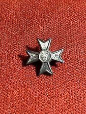 Vintage Blackington Sterling Silver Military Iron Cross Pin 5/8” picture