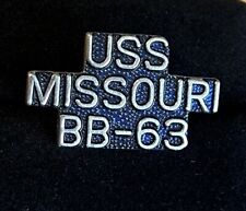 USS MISSOURI BB-63 PIN - US NAVY - NEW -  picture