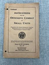 RARE WW1 Manual / Phamplet - Instruciton for the Offensive Combat of Small Units picture