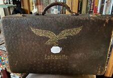 WW2 German Military Luftwaffe Briefcase Dated Berlin 1944 Authentic Maker Marked picture