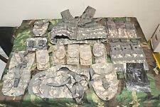 US Army FLC Fighting Load Carrier Molle II Vest 16 Piece Set ACU Digital  picture