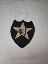 Vintage WWII Era 2nd Infantry Division Shoulder Patch picture